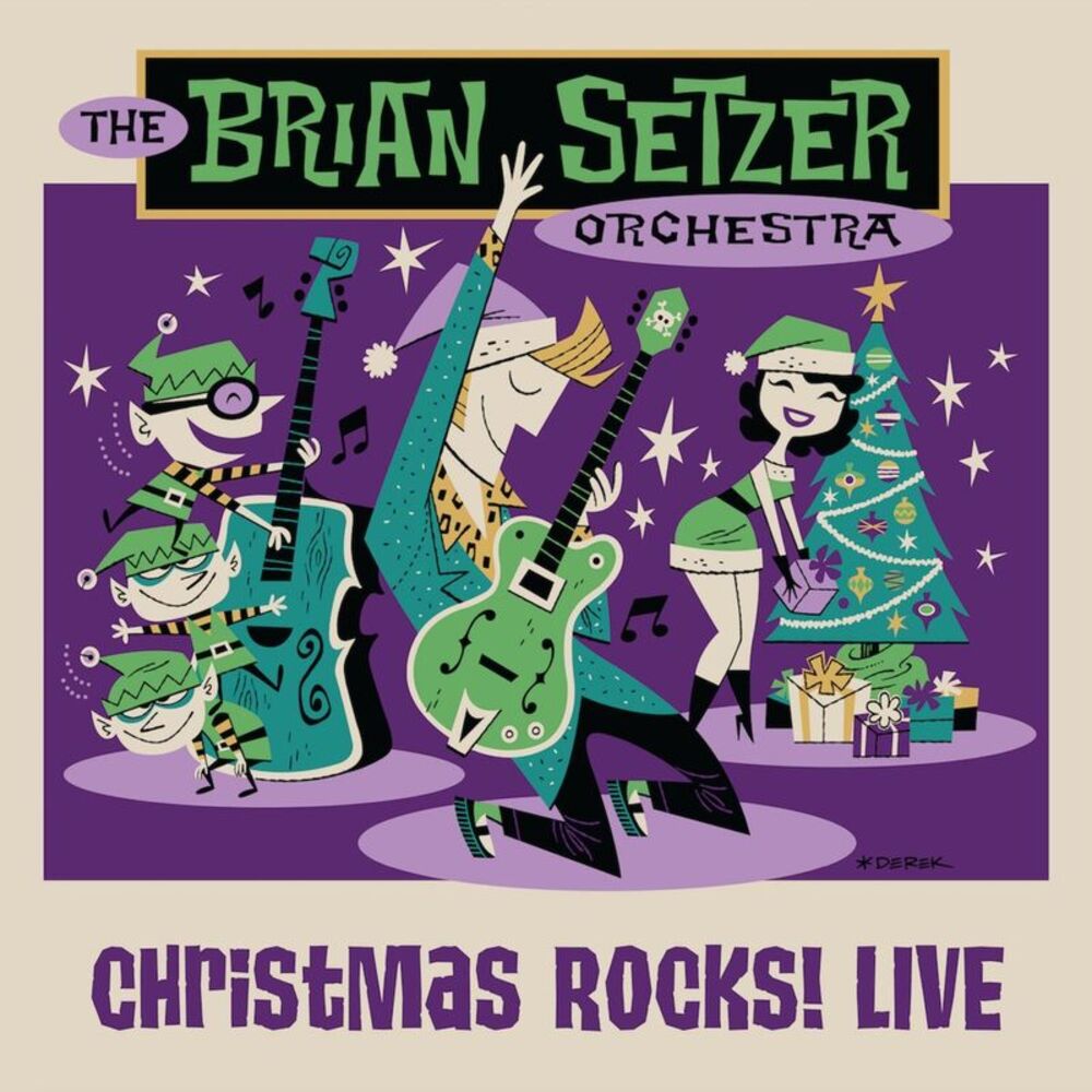 Brian Setzer Orchestra - Christmas Rocks - Live  BLU-RAY